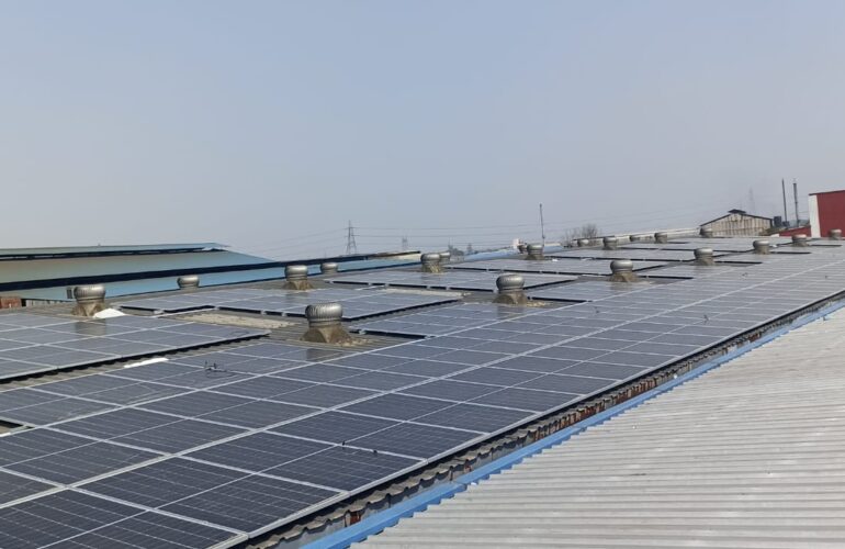 150kWp Solar Plant | Ghaziabad